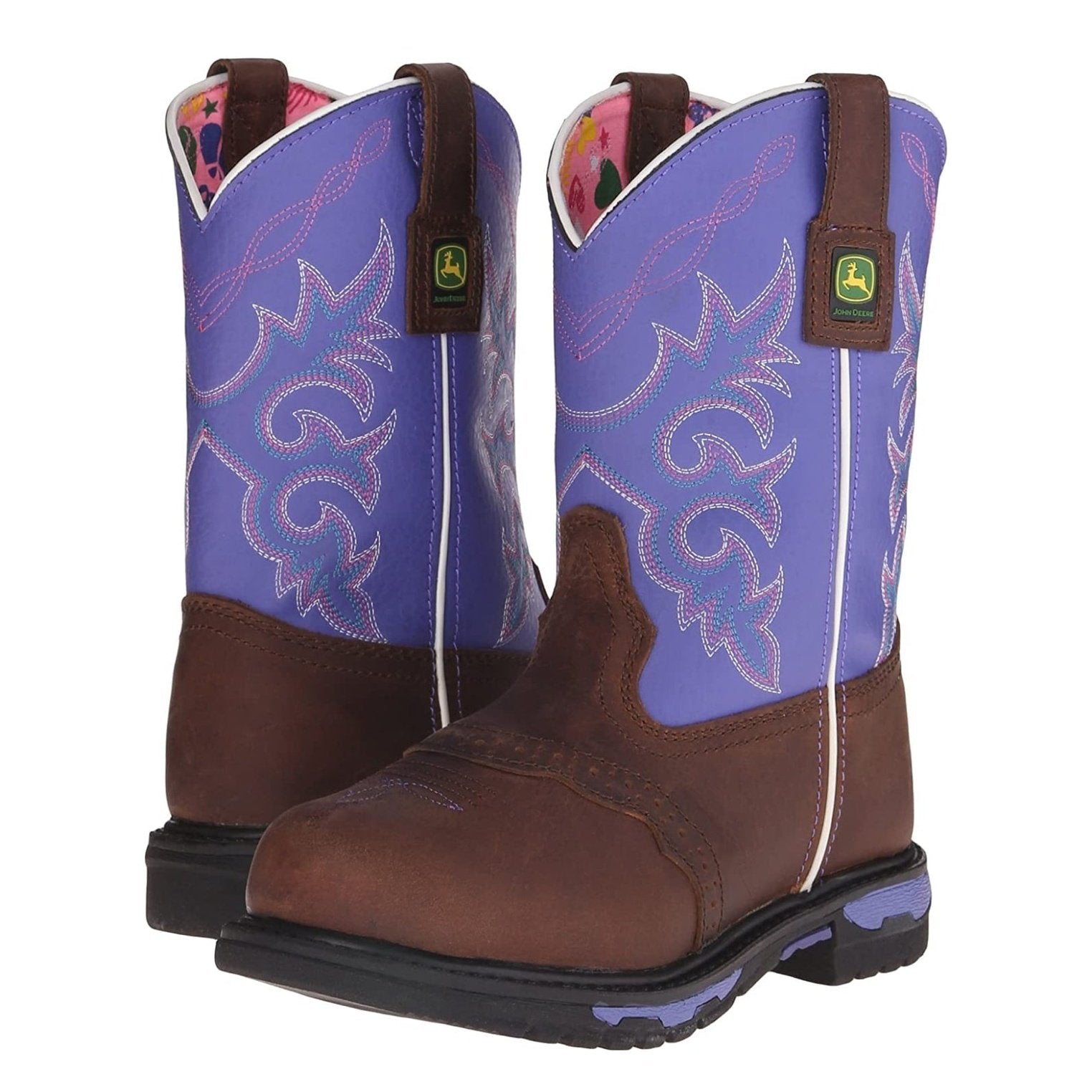 John Deere Kid's Boots Leather Pull-On – Wei's Western Wear