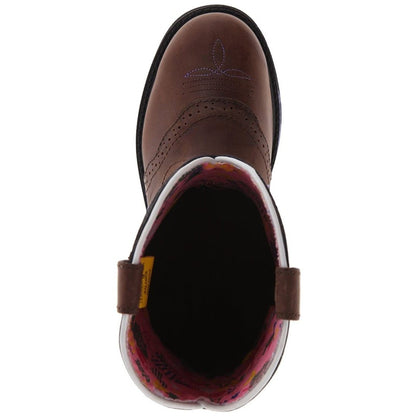John Deere Kid’s Boots Leather Pull-On JD2158 JD3158 - John Deere