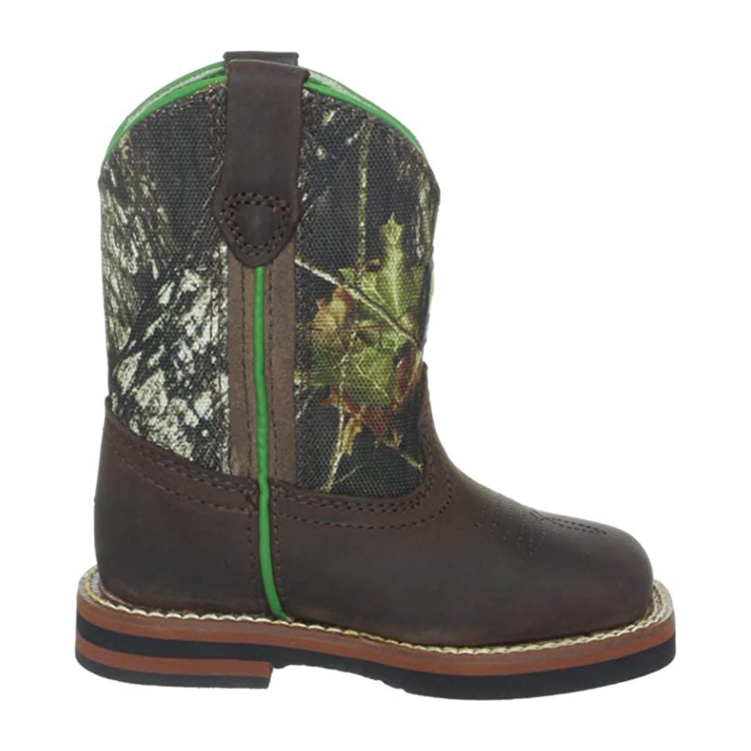John Deere Kid’s Boots Mossy Oak Camo JD1368 JD2368 JD3368 - John Deere