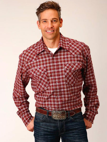 Karman Roper 1637 Unlined Flannel Shirt 03-001-0522-1696 AS