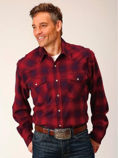 Karman Roper 1637 Unlined Flannel Shirt 03-001-0522-1696 AS