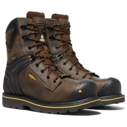 Keen Men's Work Boots 8" Abitibi II CSA Waterproof Carbon-Fibre Toe 1026789D - Keen