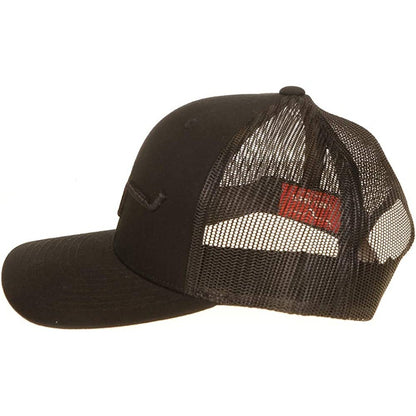 Kimes Ranch Cap Weekly Trucker 6 Panel Curved Bill Black