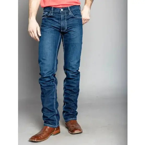 Men Ranch Jeans Kimes Ranch Men’s Jeans Thomas Lower Rise Straight Leg Boot Cut – Wei's ...