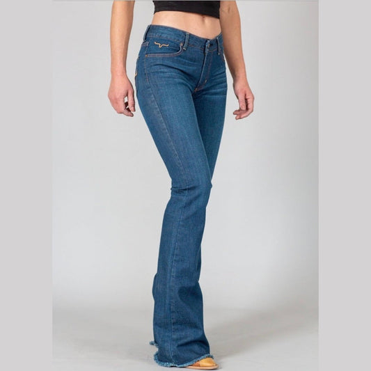 Kimes Ranch Women’s Jeans Raw Hem Flare Lola