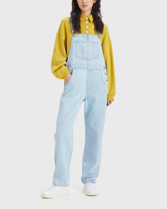 Levis Ladies Vintage Overall In Light Blue 853150020 - Levi