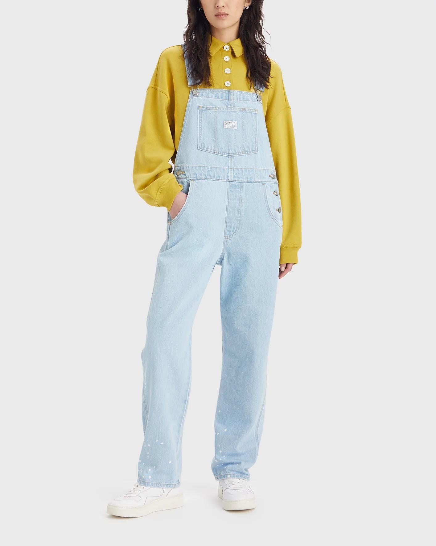 Levi's Ladies Vintage Overall In Light Blue 853150020