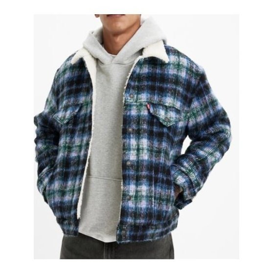 Levi's Men's Jacket Trucker Sherpa Ponderosa Vintage -Clearance