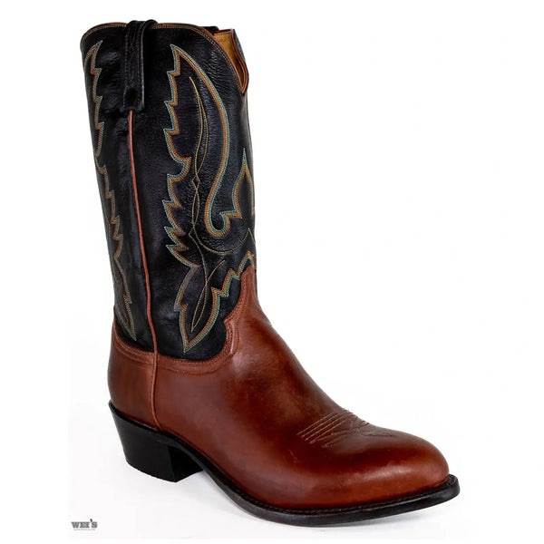 Lucchese 1883 Men's Cowboy Boots 13" Calfskin 2-Toned