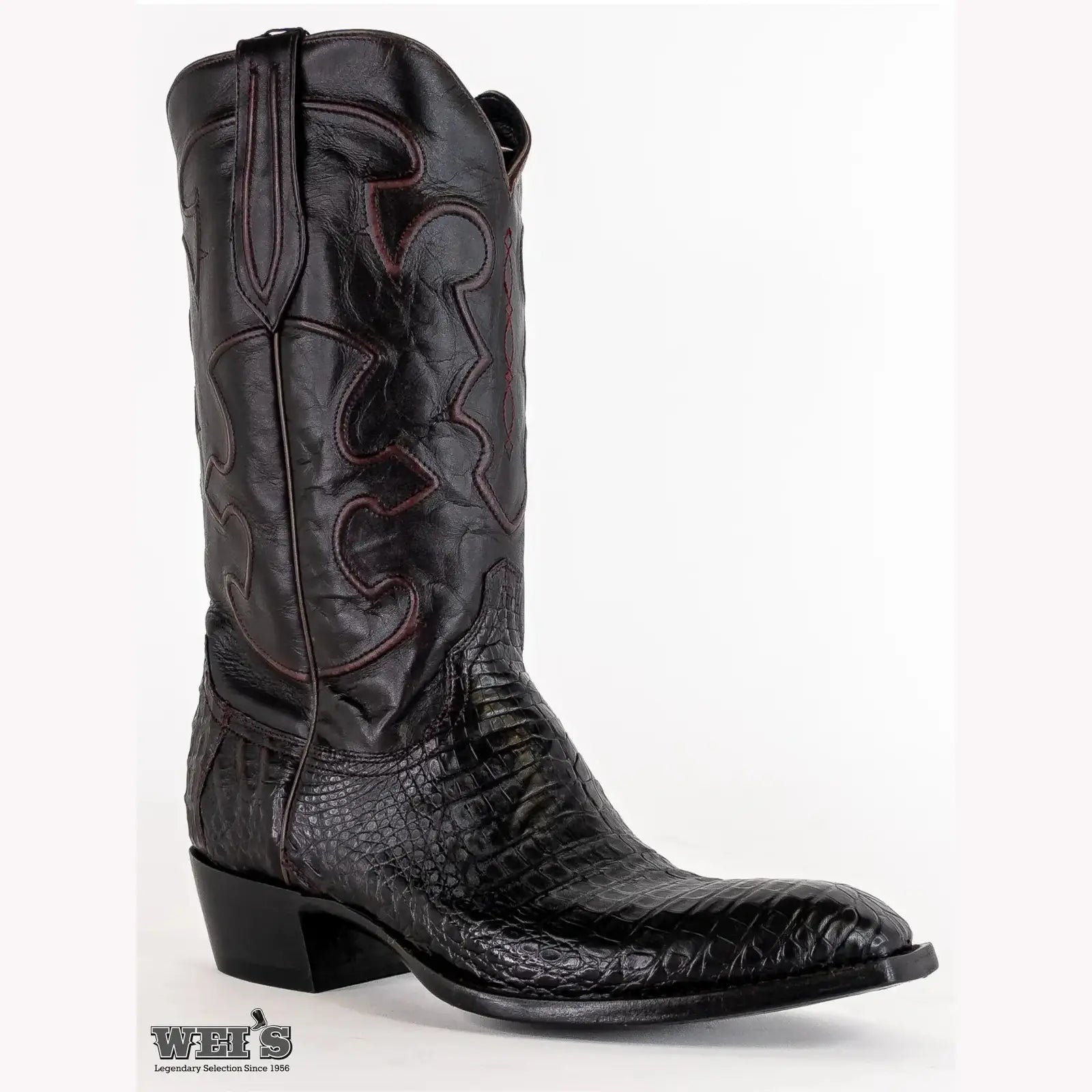 Lucchese Men s Charles Crocodile Cowboy Boots
