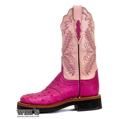 Lucchese Women's Ostrich Crepe Sole T1584KD Clearance