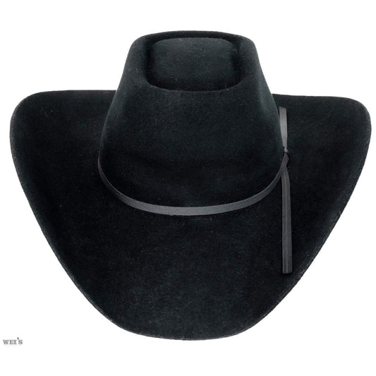Master Hatters of Texas Cowboy Hat 3X Felt Brick Crown, Pro Rodeo Brim M3758107 - Master Hatters of Texas