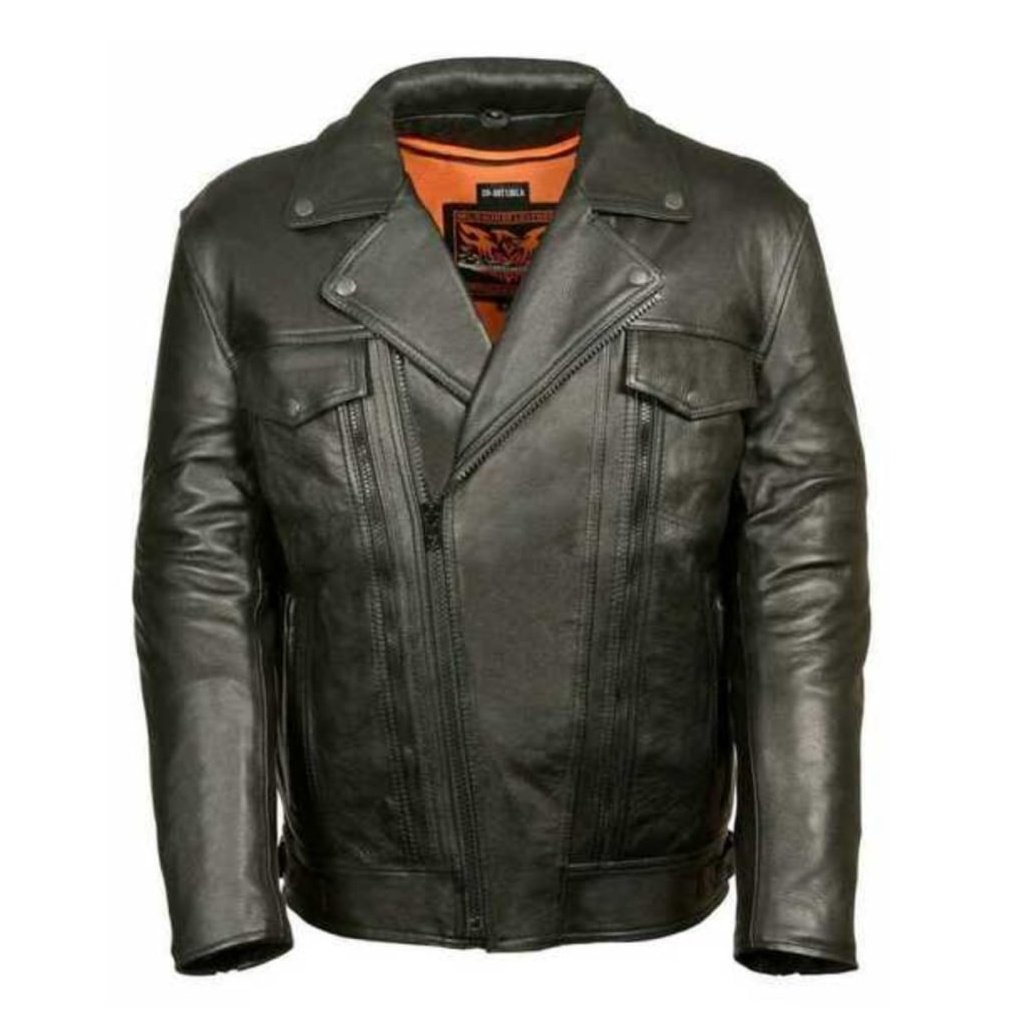 Milwaukee Leather Men's Motorcycle Jacket 1018N - Clearance - Milwaukee Leather