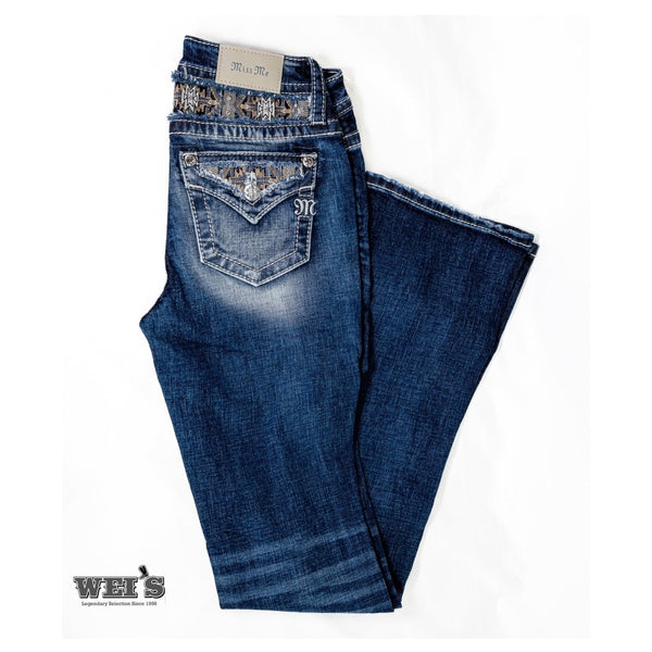 Miss Me Women's Jeans Mid-Rise Bootcut Aztec – Wei's Western Wear