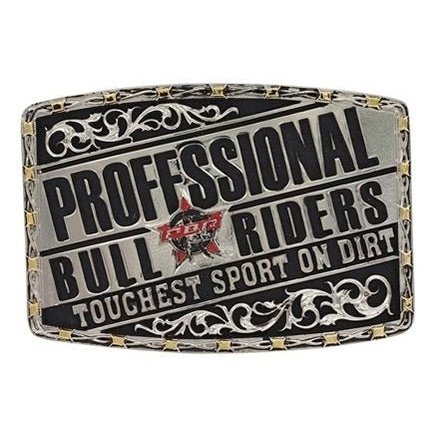 Montana Silversmiths Attitude Buckle Bull Riders PBR1708 - Montana Silversmiths