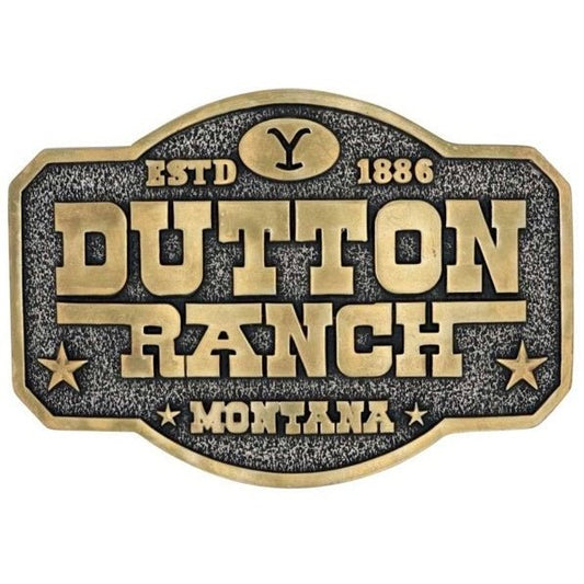 Montana Silversmiths Attitude Buckles Yellowstone Dutton Ranch A910 - Montana Silversmiths