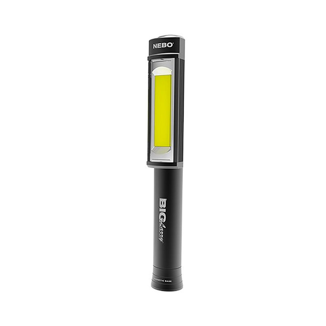 nebo big larry magnum cob magnetic led flashlight worklight Nebo Big Larry Magnum COB LED Flashlight Worklight Magnetic Black – Wei's Western Wear