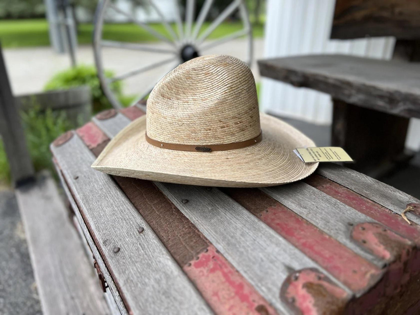 Outback Trading Co. Unisex Straw Hat Cassidy 15191-NAT