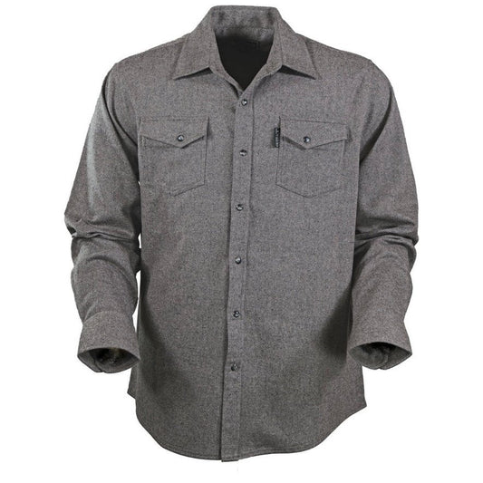 Outback Trading Men’s Shirt Jacket Western Wool Snaps Declan 42240