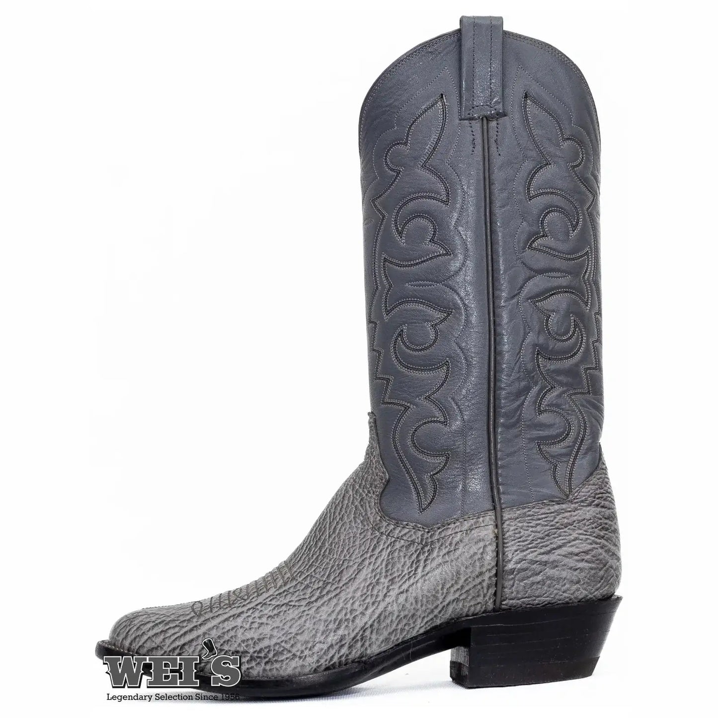 Panhandle Slim Men's Cowboy Boots 13" Exotic Shark Cowboy Heel R Toe 21804