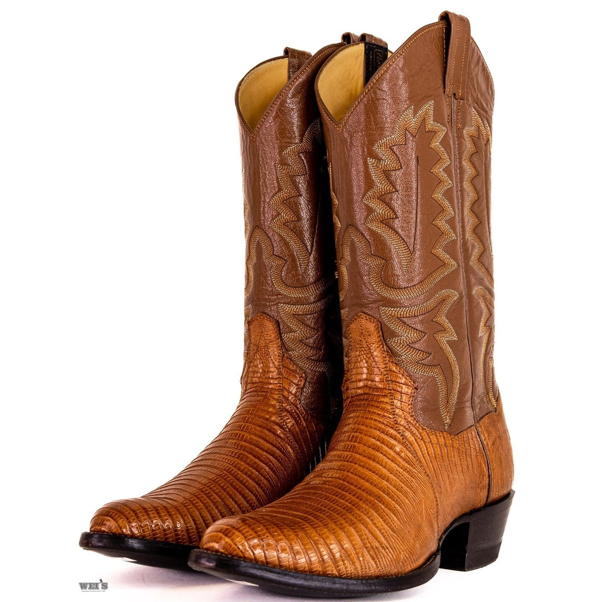 Men's Lizard Cowboy Boots main image 1