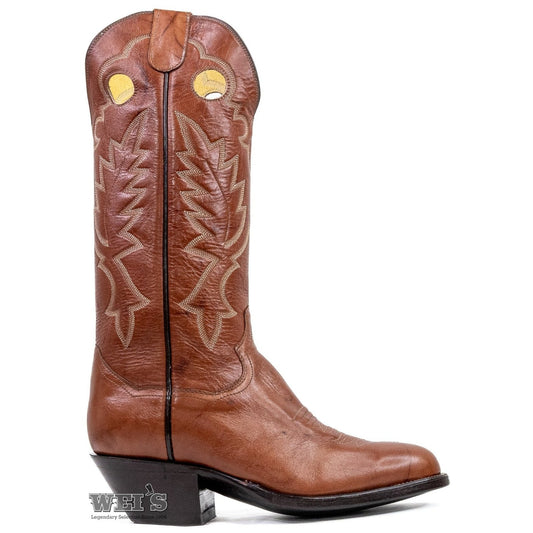 Panhandle Slim Men's Cowboy Boots 14" Yip Cowboy Heel R Toe Brown 32100