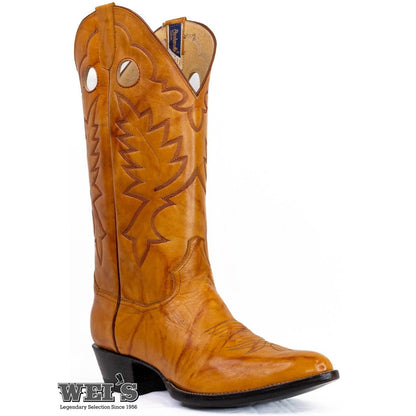 Panhandle Slim Men's Cowboy Boots 14" Yip Cowboy Heel R Toe Blaze 32012