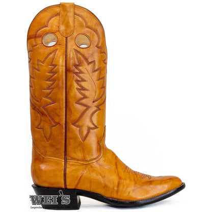 Panhandle Slim Men's Cowboy Boots 14" Yip Cowboy Heel R Toe Blaze 32012