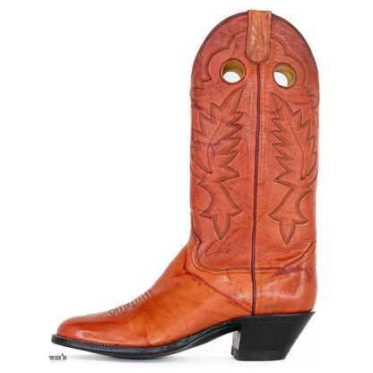 Panhandle Slim Men's Cowboy Boots 14" Yip Cowboy Heel R Toe Chili 22156