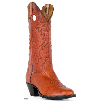 Panhandle Slim Men's Cowboy Boots 14" Yip Cowboy Heel R Toe Chili 22156