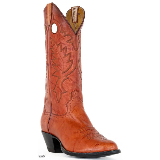 Panhandle Slim Men's Cowboy Boots 14" Yip Cowboy Heel R Toe 22156 Chili