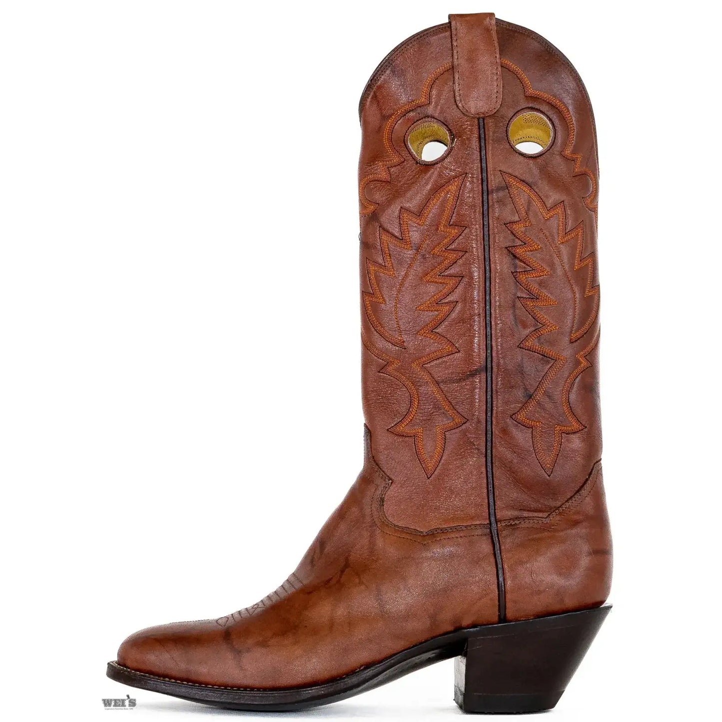 Panhandle Slim Men's Cowboy Boots 14" Yip Cowboy Heel R Toe Brown 22100A