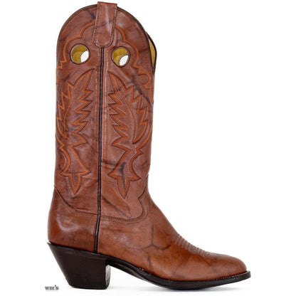 Panhandle Slim Men's Cowboy Boots 14" Yip Cowboy Heel R Toe Brown 22100A