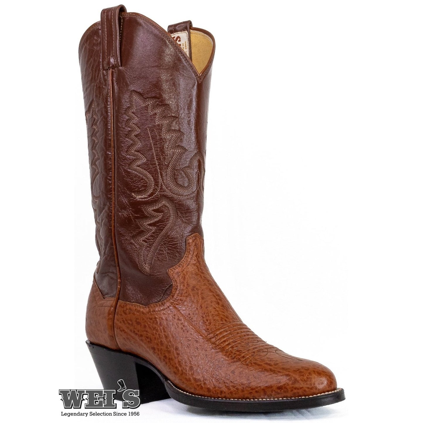 Panhandle Slim/Sanders Men's Cowboy Boots 13" Bull Cowboy Heel R Toe 31422