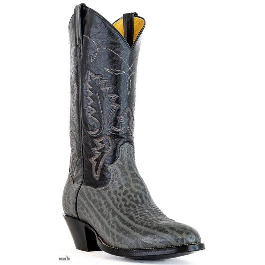 Panhandle Slim/Sanders Men's Cowboy Boots 13" Bullhide Grey Cowboy Heel R Toe 31418