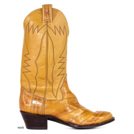 Panhandle Slim/Sanders Men's Cowboy Boots 14" Exotic Eel 1-EEL