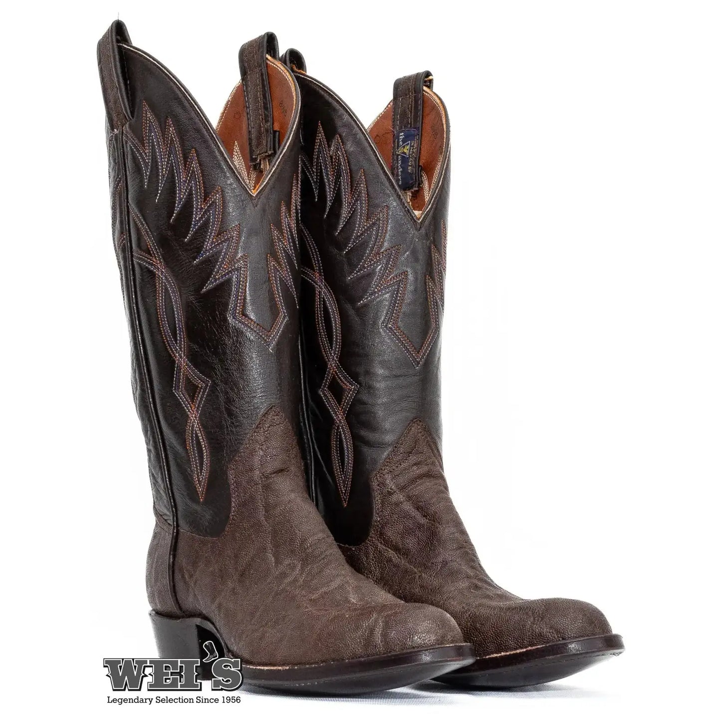 Panhandle Slim Women's Cowgirl Boot 13" Exotic Elephant R-Toe 21Elephant - Panhandle Slim Boots