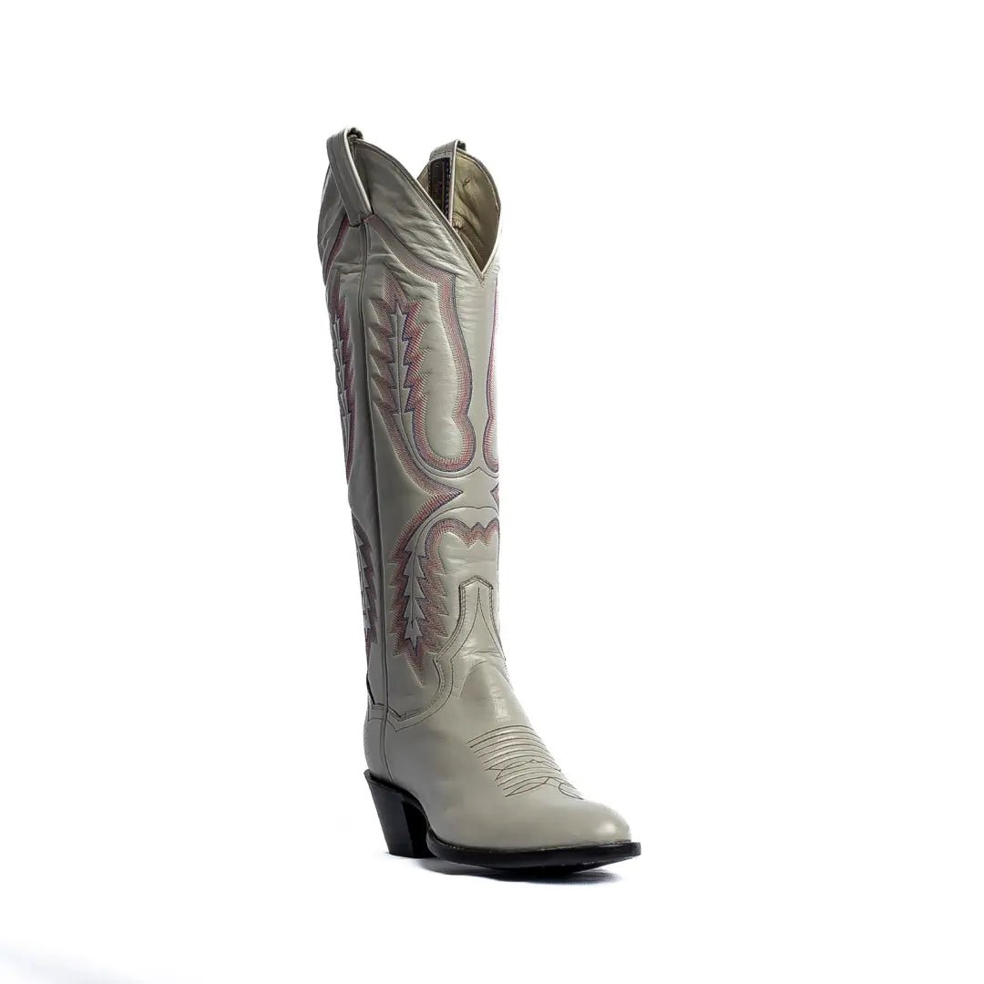 Panhandle Slim Women's Cowhide Grey Cowgirl Boots W28000 - Panhandle Slim