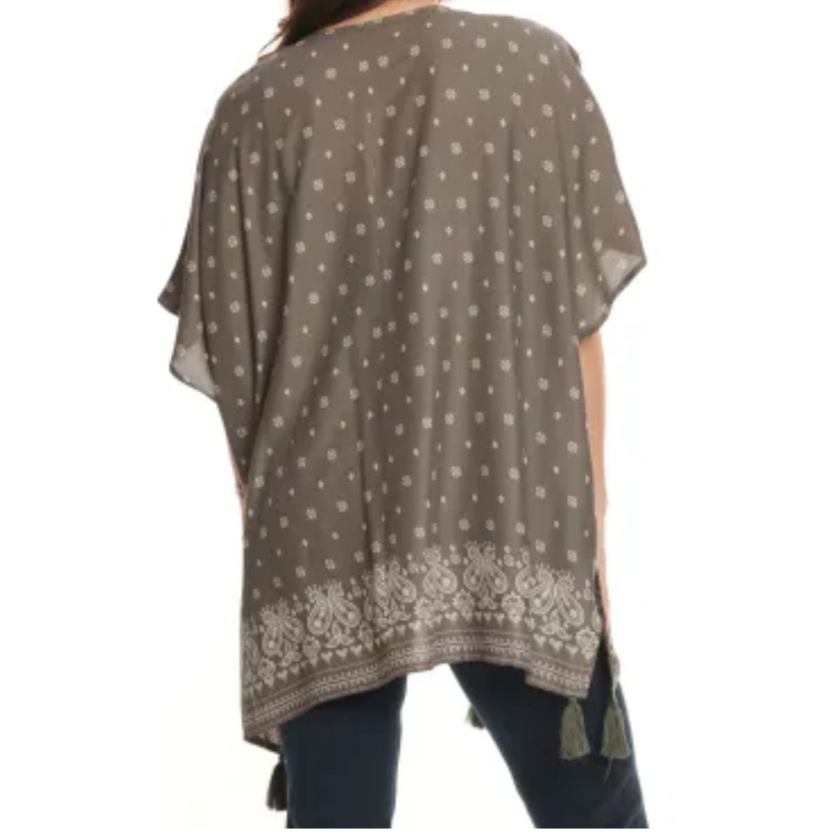 Panhandle Slim Women’s Kimono Bandana Border WLWT27ROTH - Panhandle