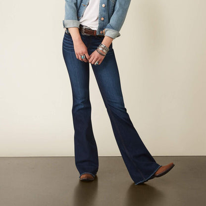 R.E.A.L. Perfect Rise Yrises Flare Jean