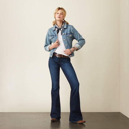 R.E.A.L. Perfect Rise Yrises Flare Jean