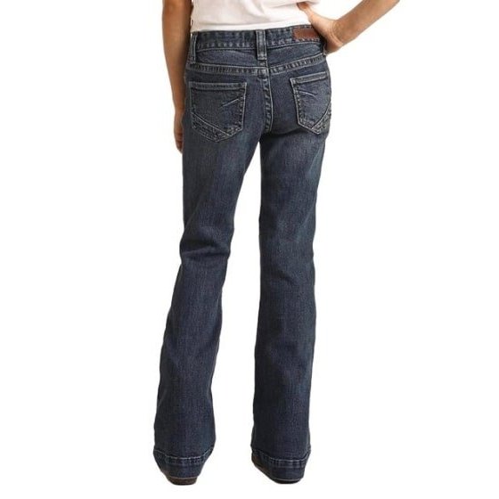 Rock & Roll Girl’s Jeans Extra Stretch Double Button Trouser G5F3715 - Rock & Roll