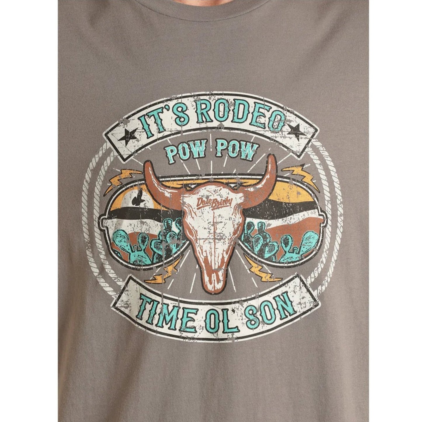 Rock & Roll Unisex T- Shirt It's Rodeo Time Ol' Son RRUT21R06F