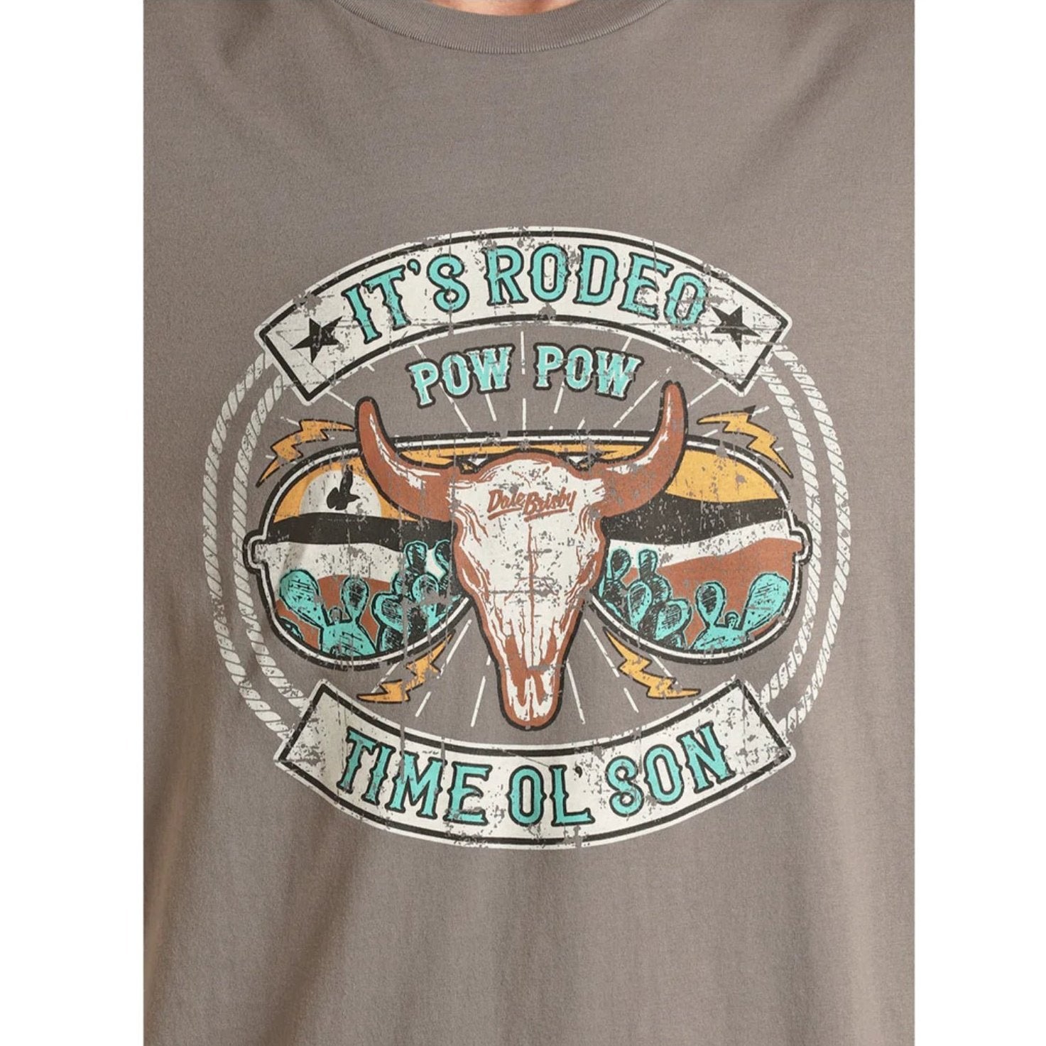 Rock & Roll Unisex T- Shirt It's Rodeo Time Ol' Son RRUT21R06F