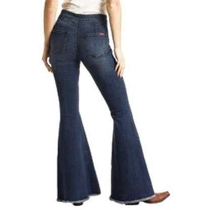 Rock & Roll Women’s Jeans Medium Wash Bell Bottoms WPB6100