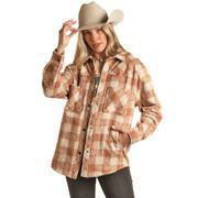 Rock & Roll Women's Western Conversational Shacket BWN2C02111