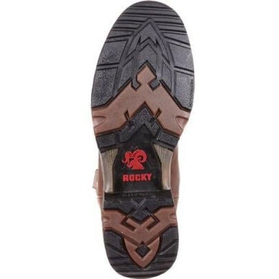 Rocky Men's Boots 11" Western Work Aztec Steel Shank Waterproof RKW0217 - Rocky Boots