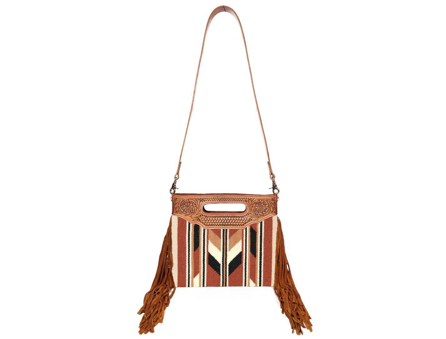 RodeoBar Isla Western Leather Crossbody Bag LB652NA25