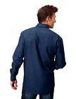 Roper Men's Demin Snap Shirt 03-001-0894-0040