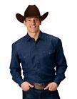 Roper Men's Demin Snap Shirt 03-001-0894-0040